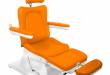 Fotel kosmetyczny ELEKTR. AZZURRO 870 pomarańczowy